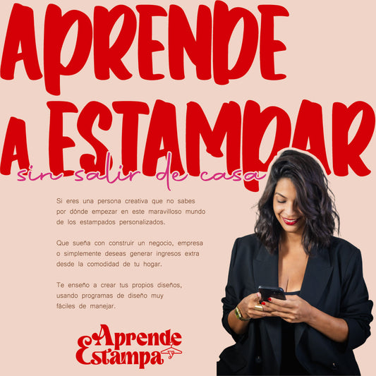 Aprende y Estampa Desde Cero - Curso Online